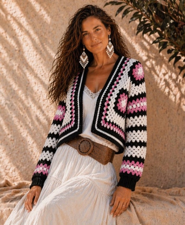 Velvet Rose Cardigan