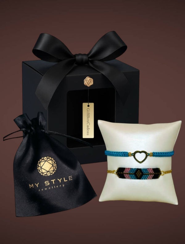 Armbanden giftset Ocean Heart Duo Classic