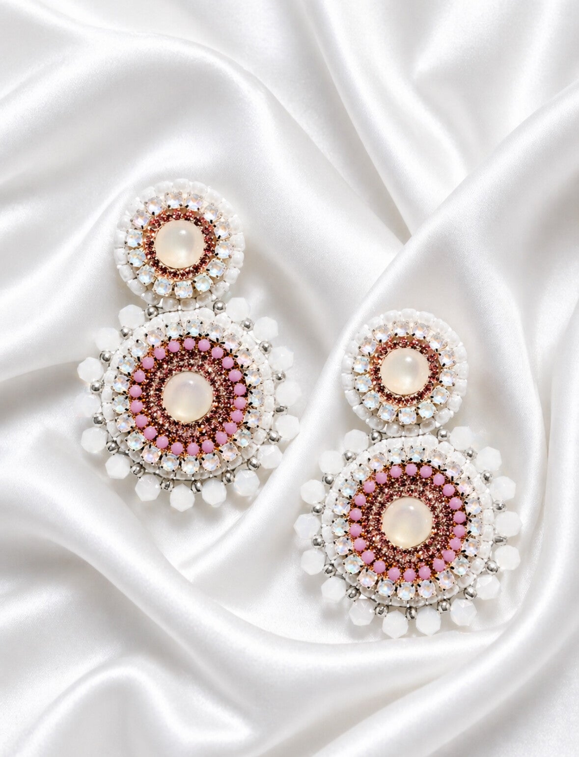 Rosé Pearl Luxury Earrings