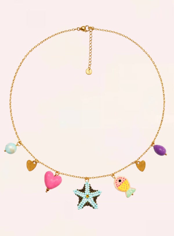 Isla de Mar Azul Necklace