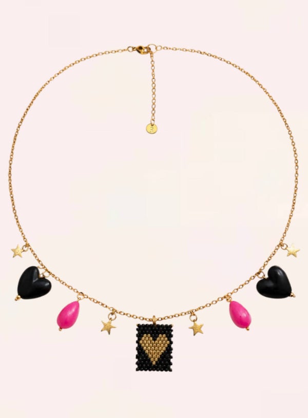 Isla Corazón Oro Necklace