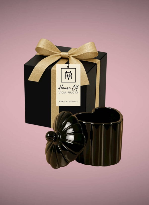 LA JOLIE COEUR Noir d’ Luxe sieradenpotje giftset