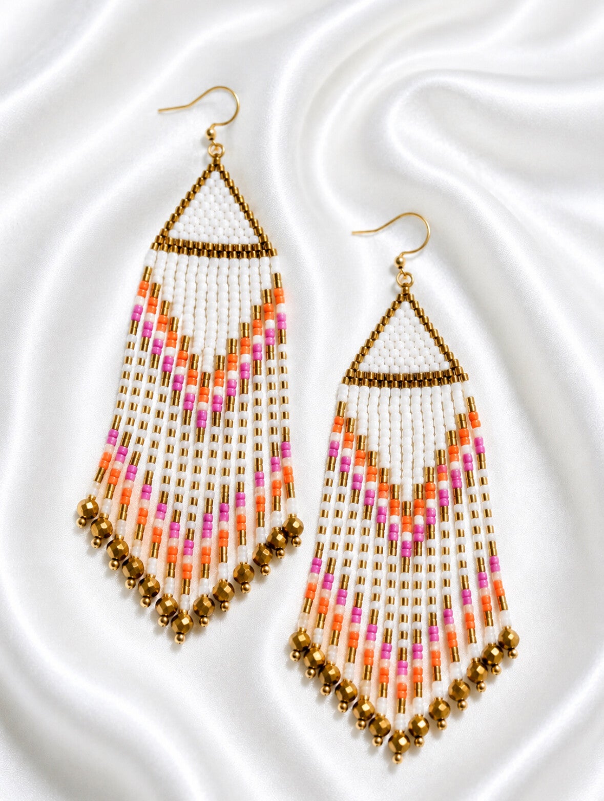 Ibiza Sunrise Fringe Earrings