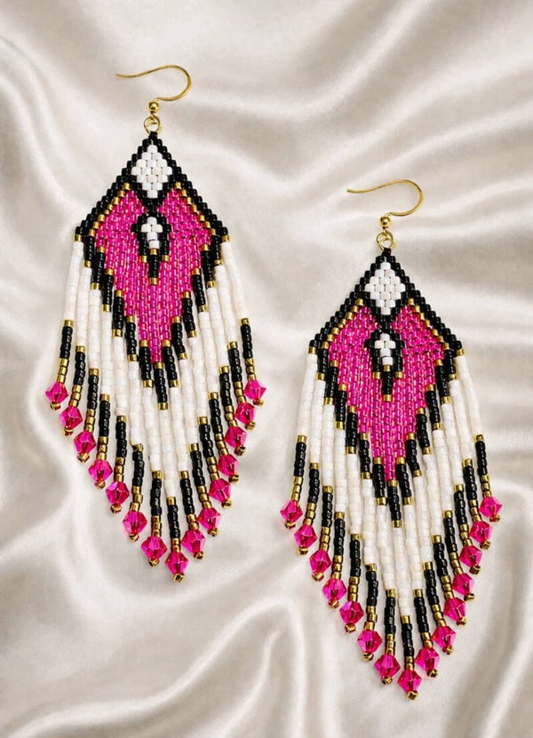 Rosa Pink Soul  Earrings