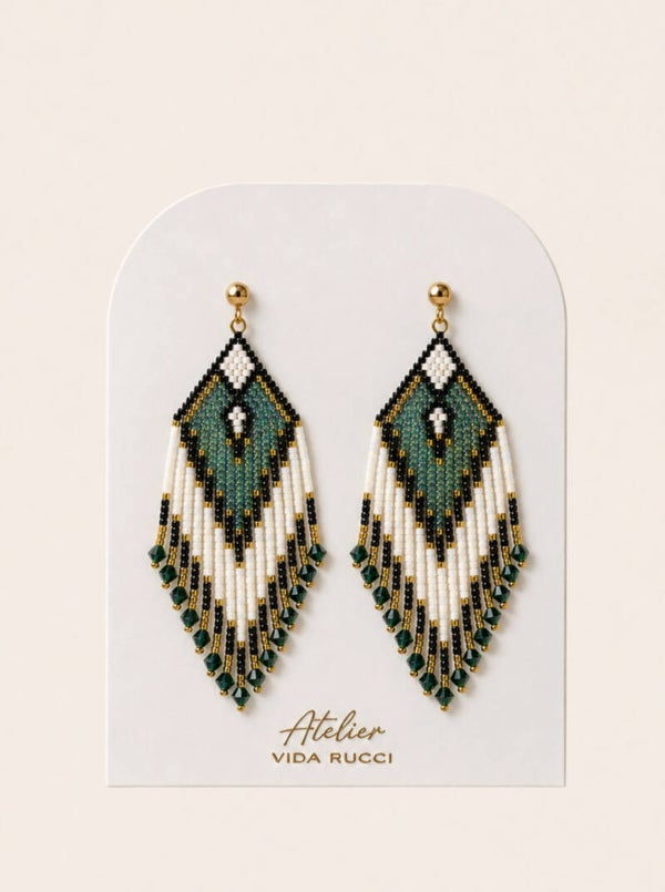 Mystic Emerald Earrings