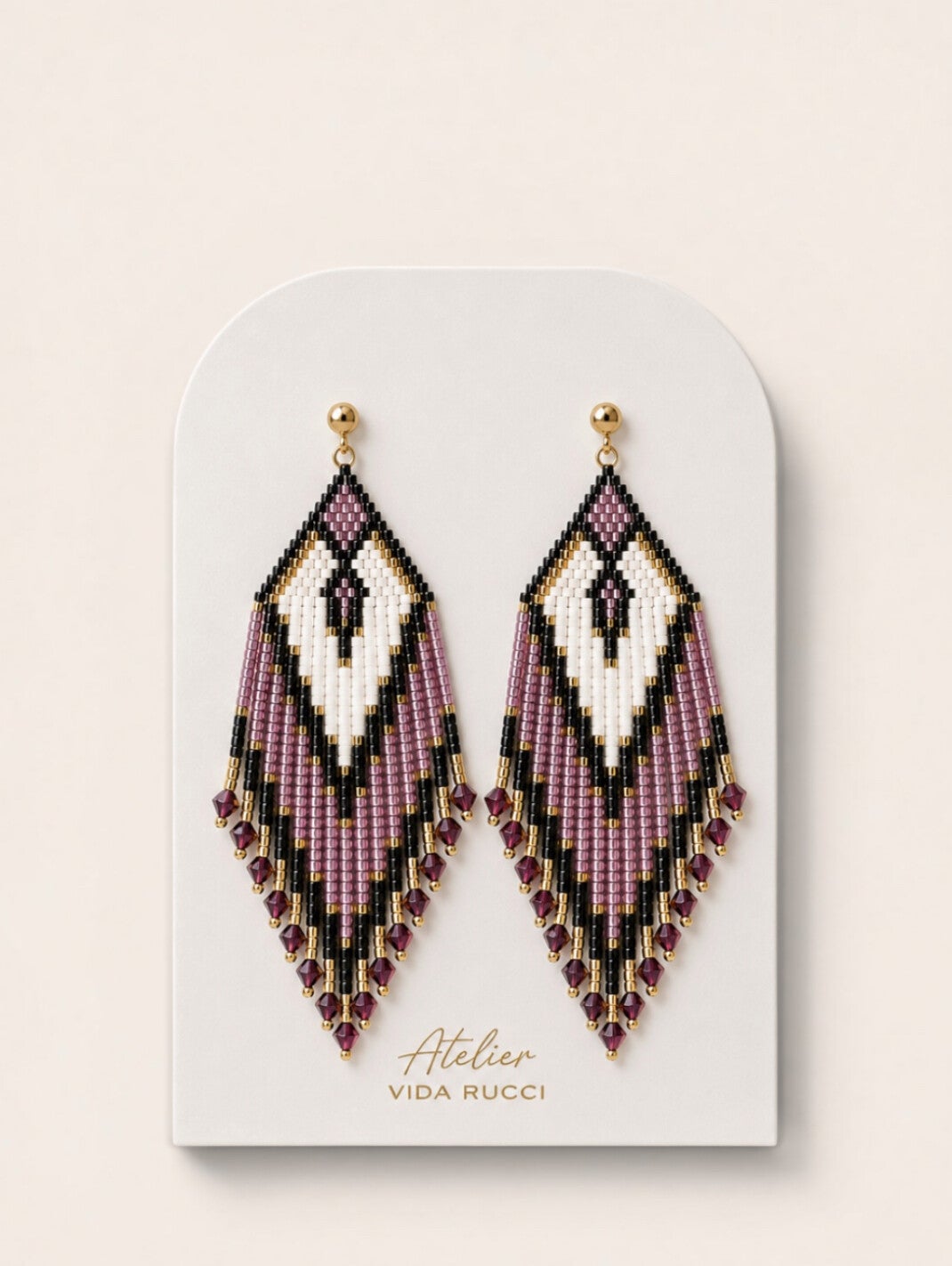 Mystic Amethyst Earrings