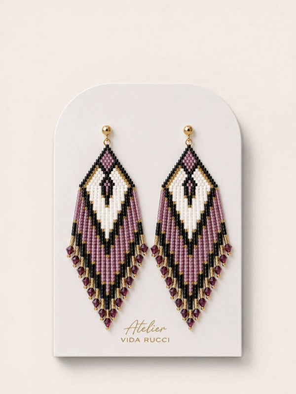 Mystic Amethyst Earrings
