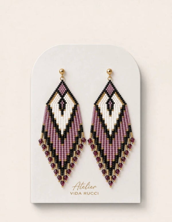 Mystic Amethyst Earrings