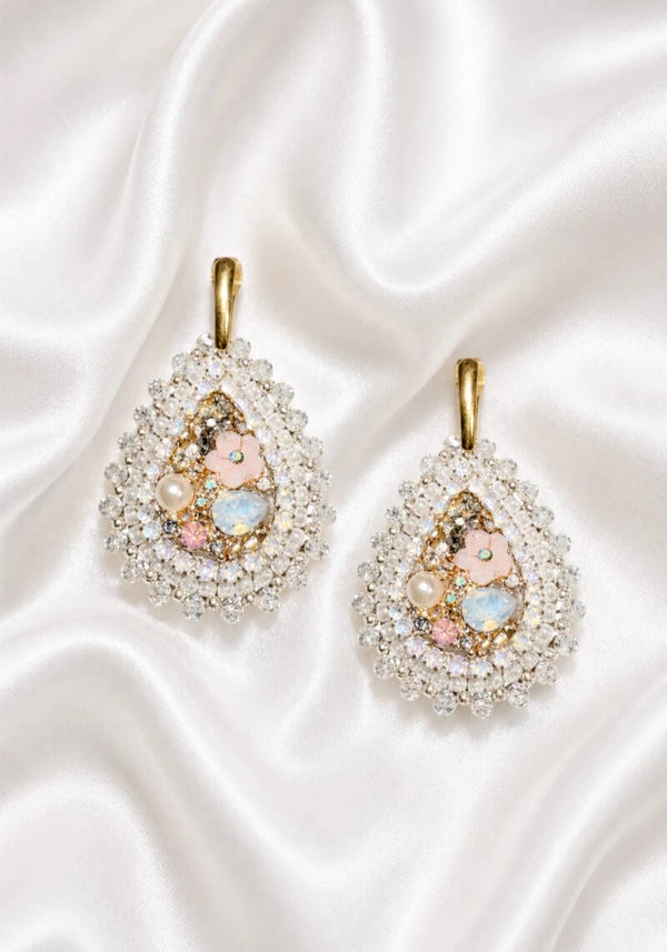 Crystal Blush Earrings