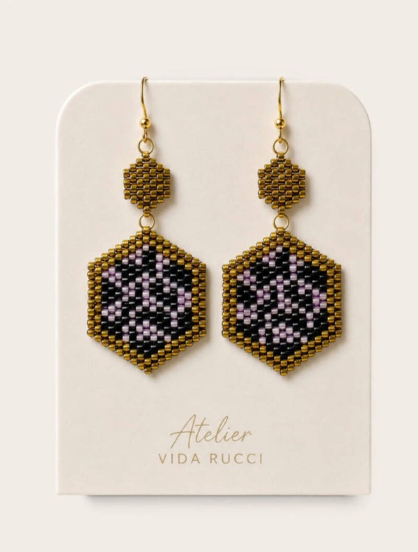 Wild Lilac Earrings