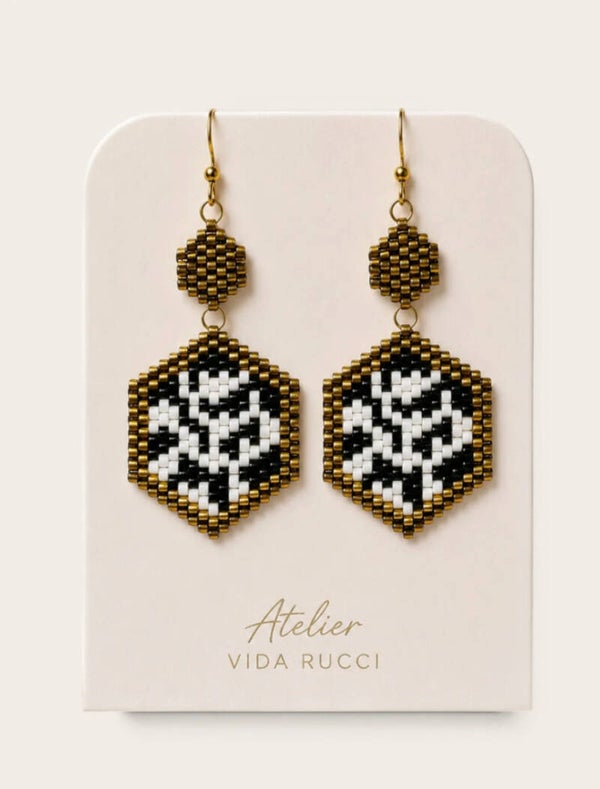 Wild Ivory Earrings
