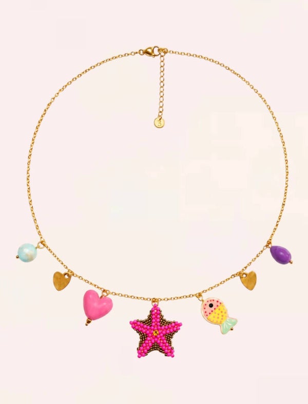 La Belle Mer Rosa Necklace