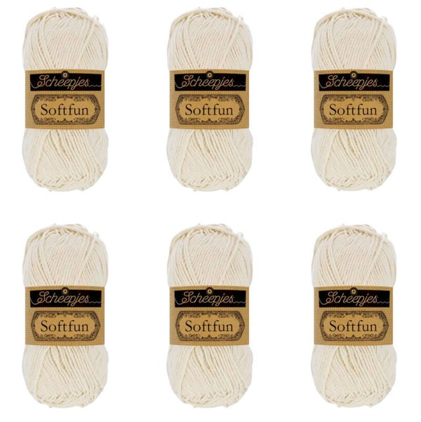 Scheepjes Softfun 2622 latte 6x50g