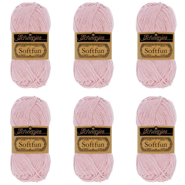 Scheepjes Softfun 2618 Blossom 6x50g