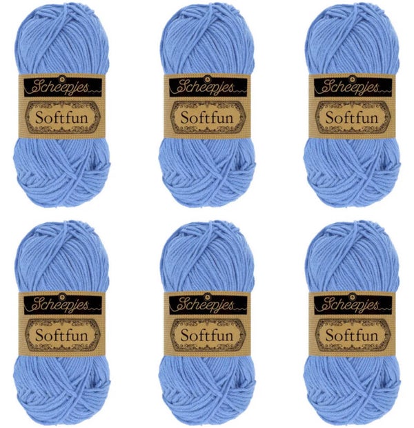 Scheepjes Softfun 2609 Iris 6x50g