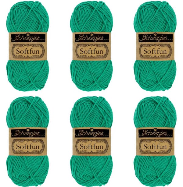 Scheepjes Softfun 2648 Jade 6x50g