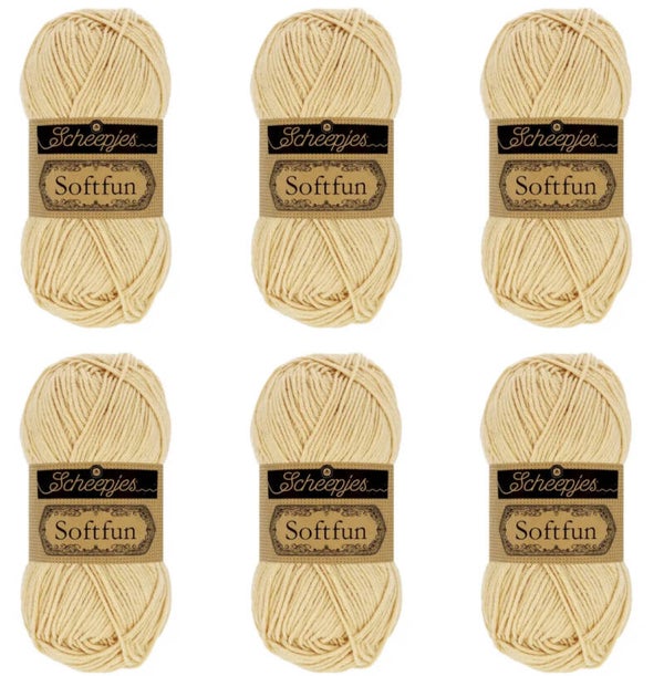 Scheepjes Soft Fun 2632 Tortilla 6x50g