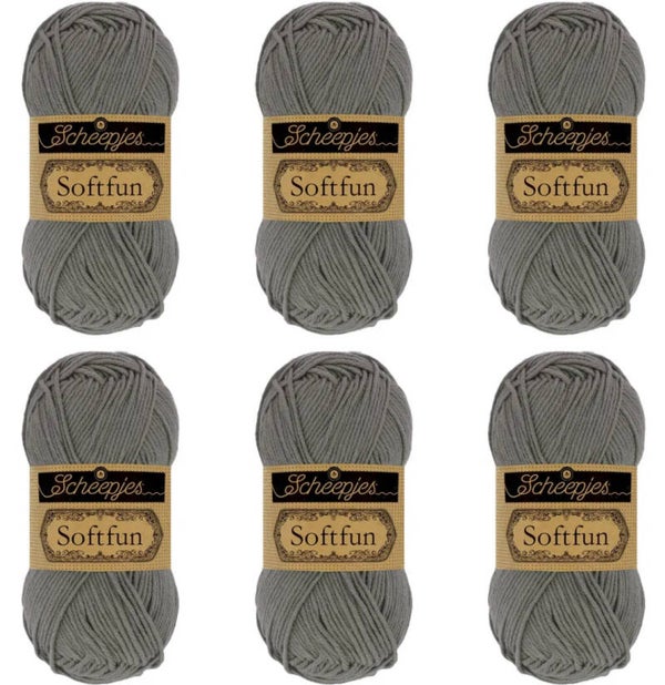 Scheepjes Softfun 2510 Dove 6x50g