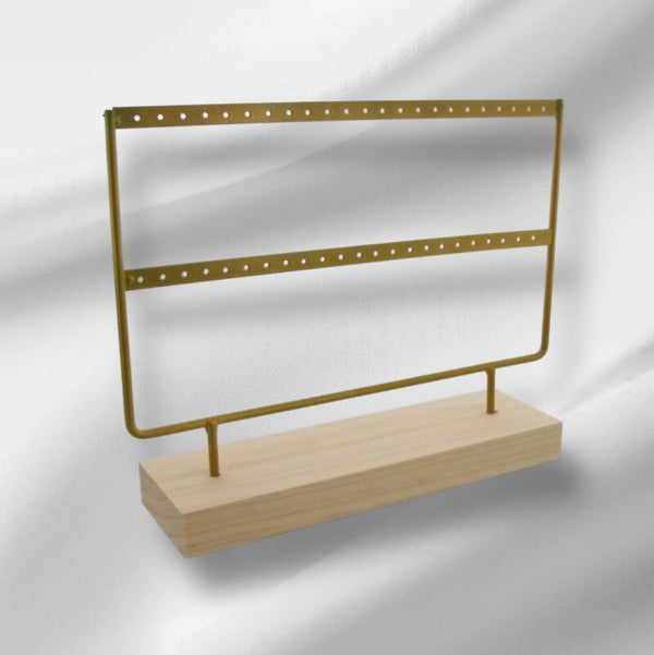 Oorbellen display goud B2B108