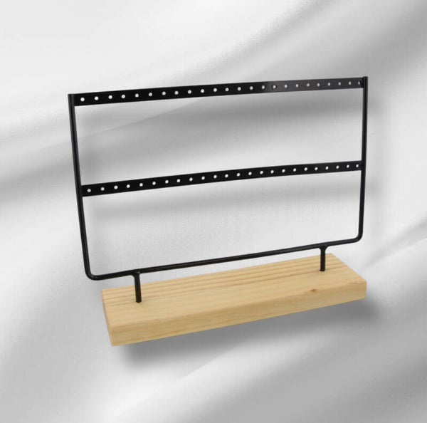 Oorbellen display zwart B2B107