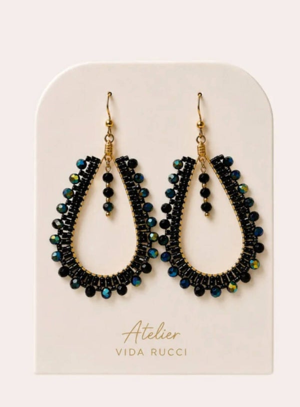 Midnight Spark Earrings