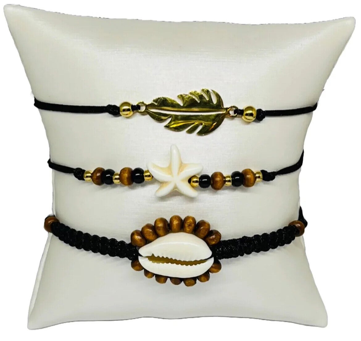 Armbandenset bohemian naturals sea shell
