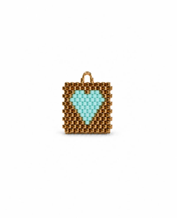 Miyuki bedel Hart – Goud Turquoise