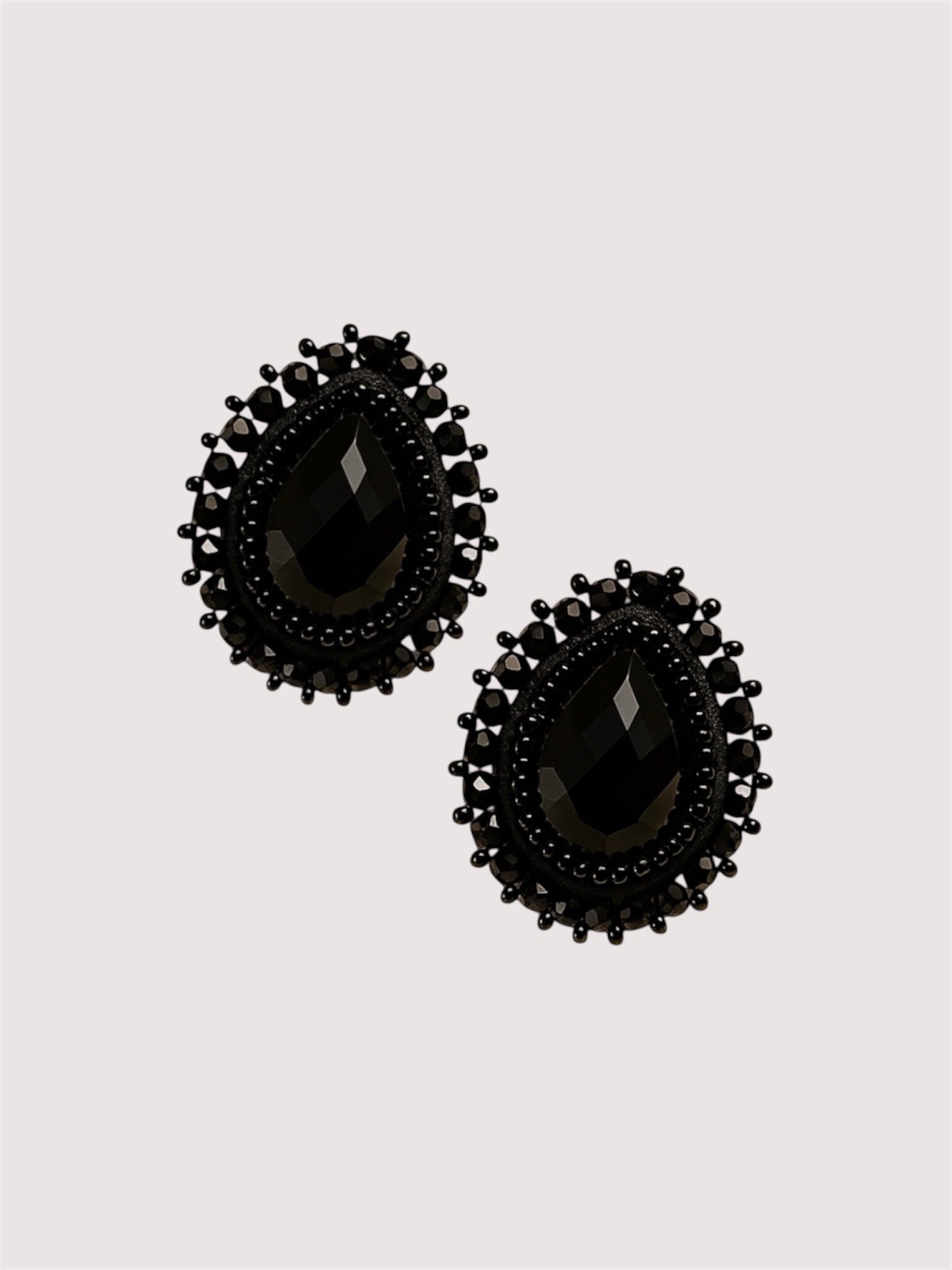 Statement oorbellen giftset Onyx bloom