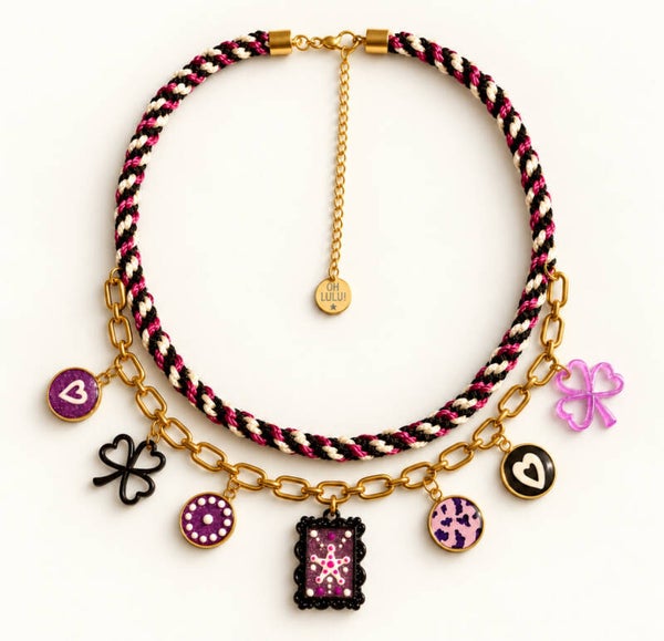Statement ketting Vespera