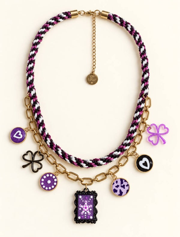 Statement ketting Vespera
