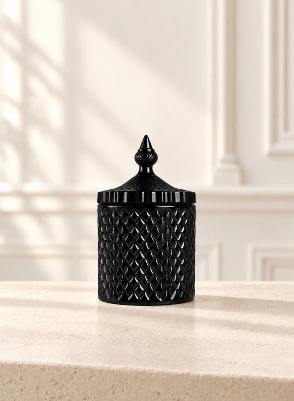 Jewellery Jar Bella Di Roma Nero Chic