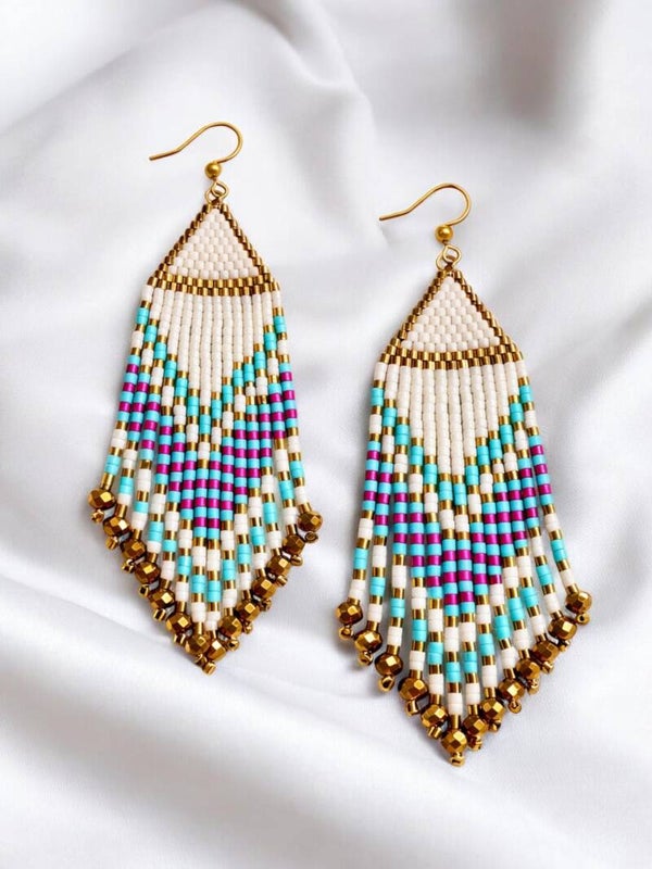 Ibiza Breeze Fringe Earrings