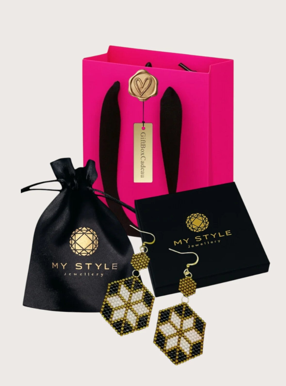 Statement Oorbellen Giftset Estrella Blanca