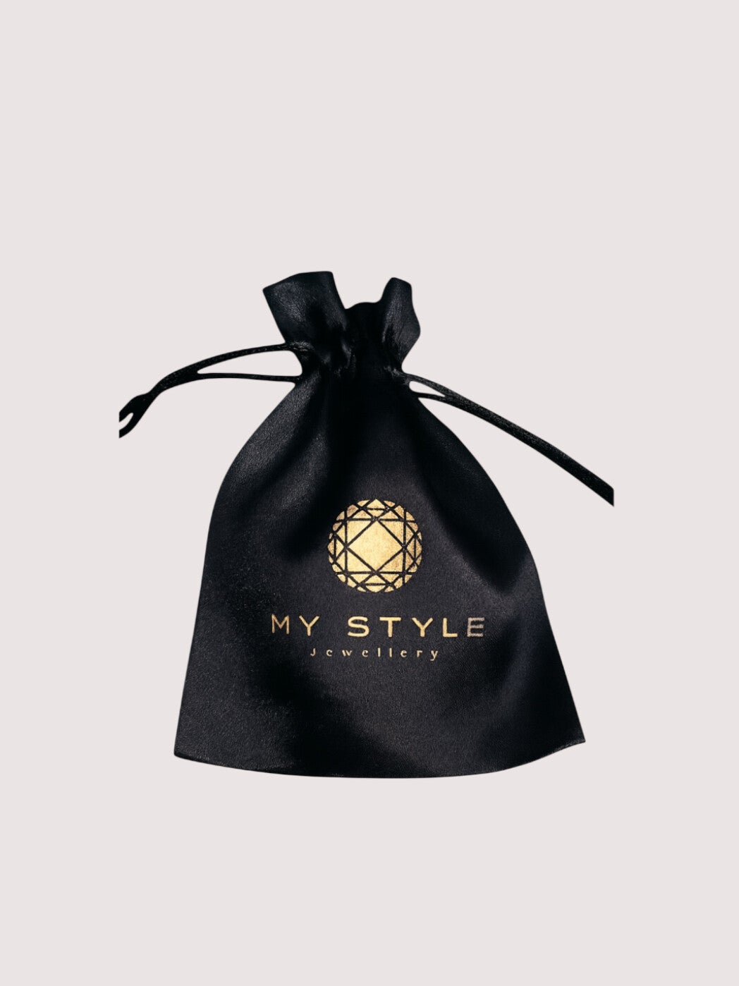 Luxe satijnen sieraden zakje MY STYLE Jewellery  9 x 12 cm