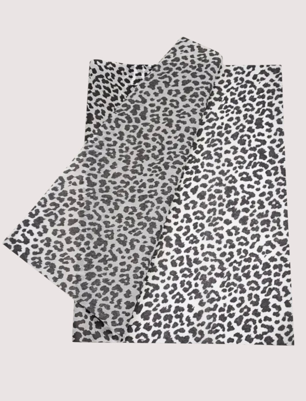 Cadeaupapier zwart 35 x 50 cm