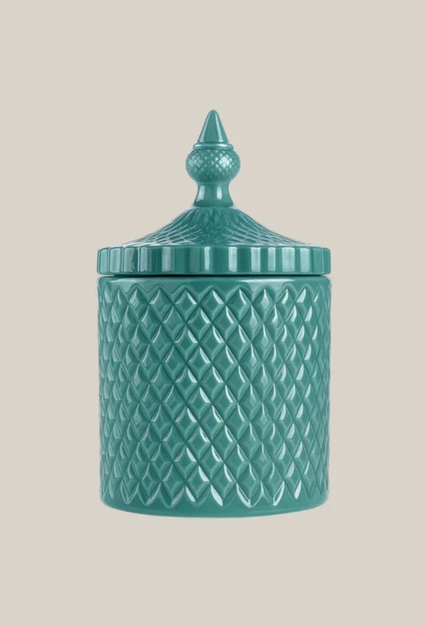 Jewellery Jar Bella Di Roma Jade Royale