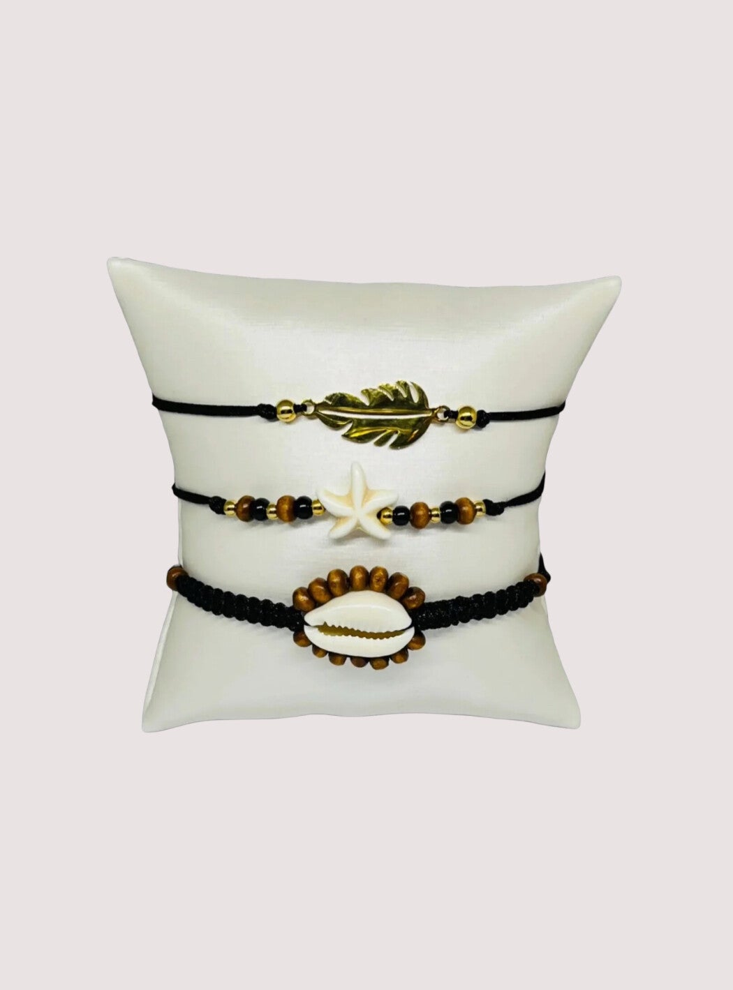 Armbandenset bohemian naturals sea shell