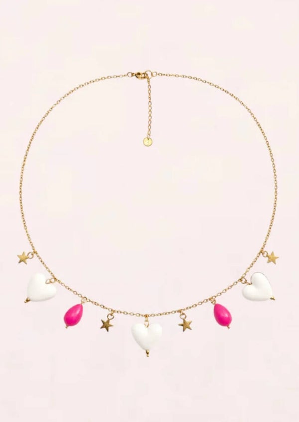 Bedelketting Boheme Blanca