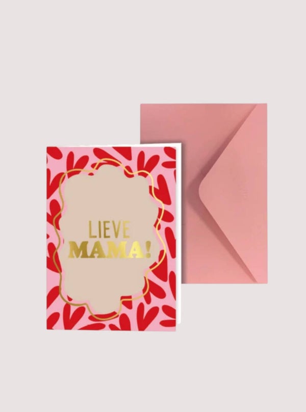 Wenskaart Lieve Mama