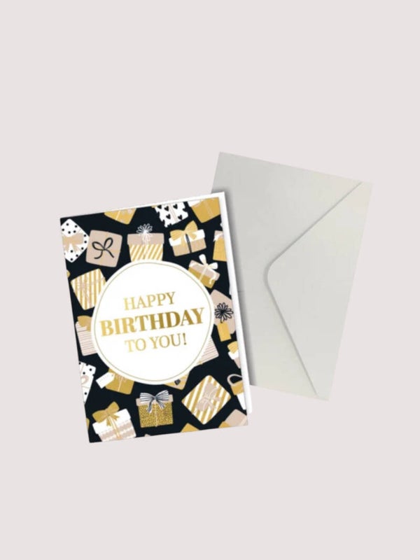 Wenskaart Happy Birthday