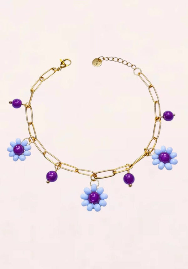 Bedelarmband Fiora Amethyst