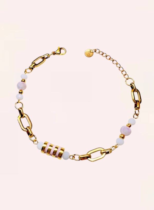 Schakelarmband Dolce Cipria