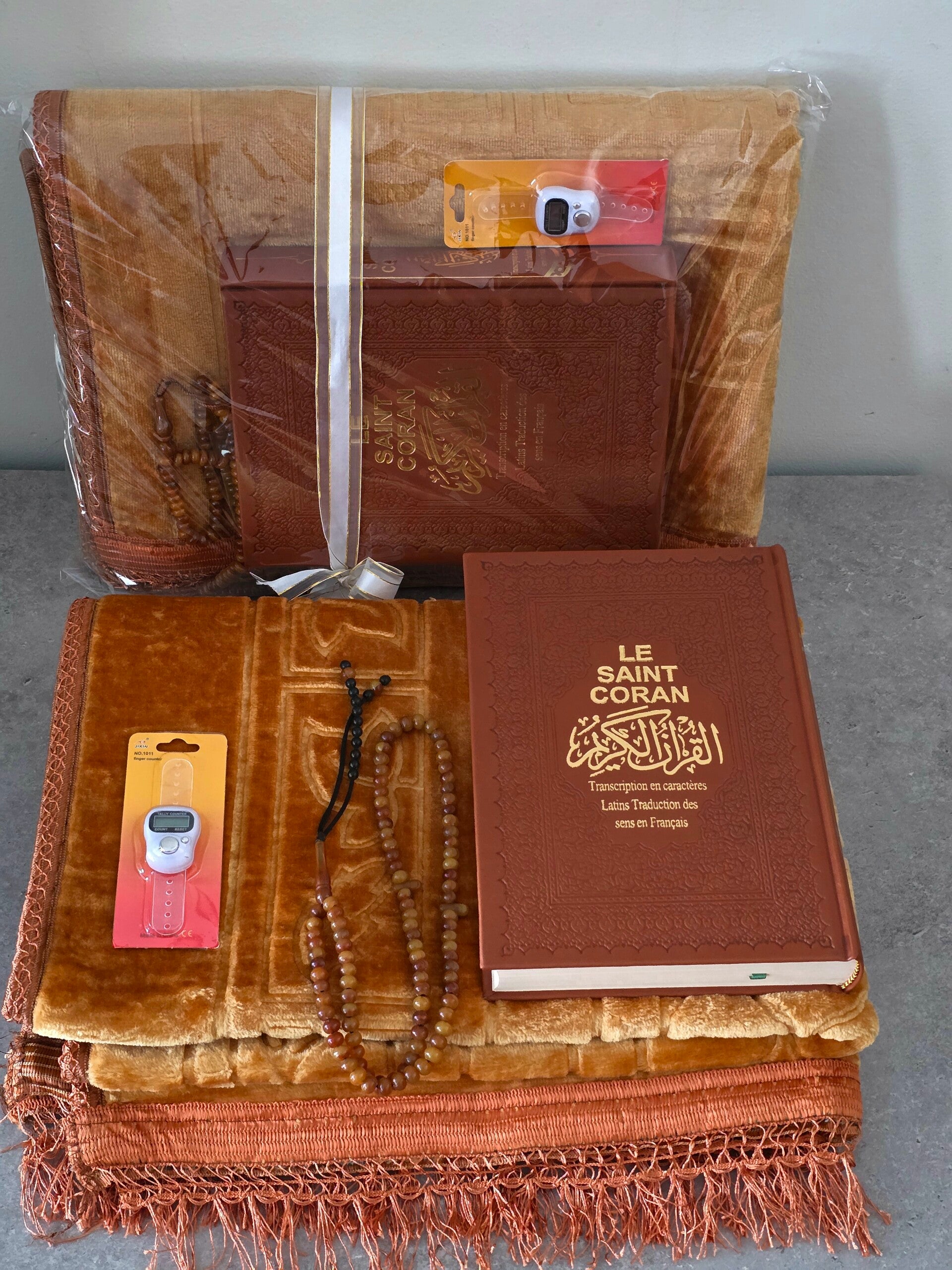 Pack cadeau Ramadan tapis/coran/ chapelet