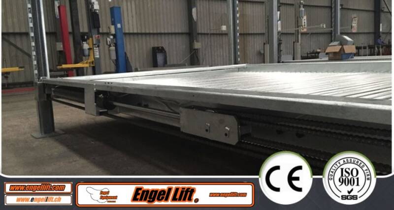 ENGEL-2130.210A & ENGEL-2130.210B ; 4-Säulen Heavy Duty Parkhebebühnen:, Verzinkt -2