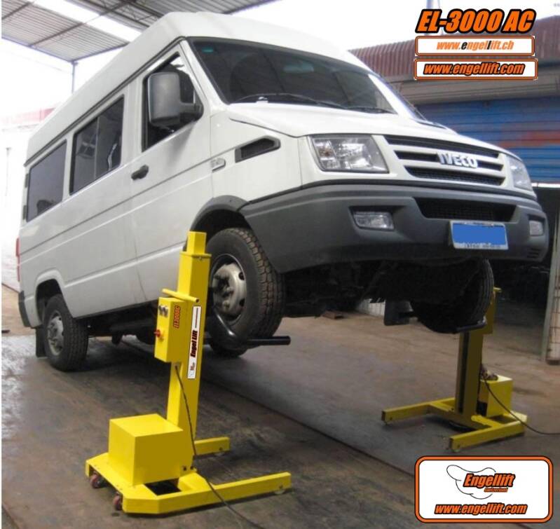 EL-3000 AC; Einsäulen Mobile Hebebühnen: