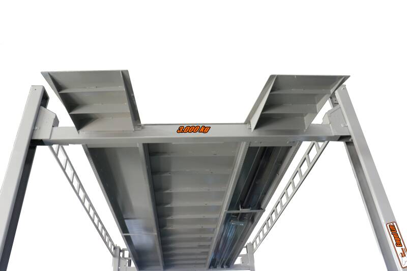 ENGEL-HR30.4;  4-SÄULEN HOCHHUB PARK & TRANSPORT HEBEBÜHNE (3.000KG.) -D3