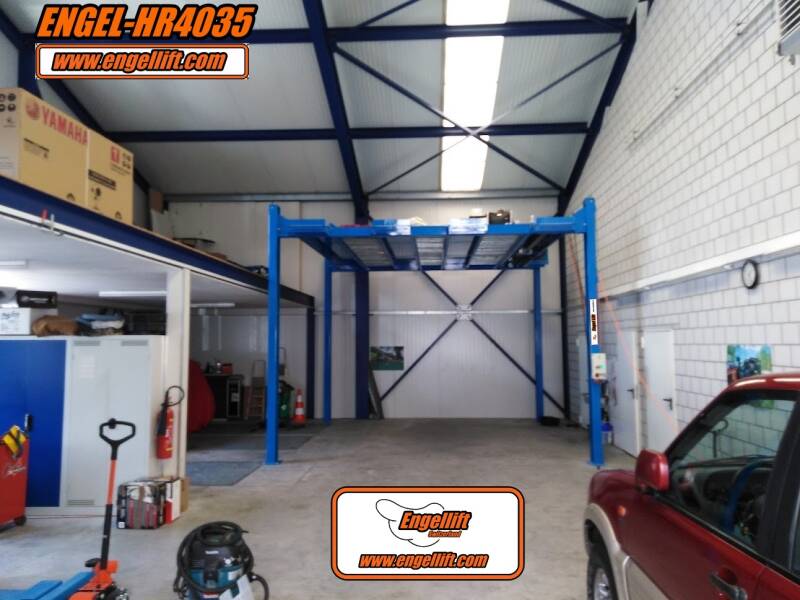 ENGEL-HR4035 ; Hochhub  4-Säulen Doppel Parkhebebühnen-4