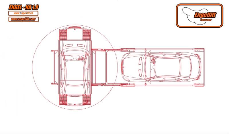 ENGEL-NA1.8 ;  Voll-Automatische Parkhebebühne  (Tiefparkgaragen)-Z2