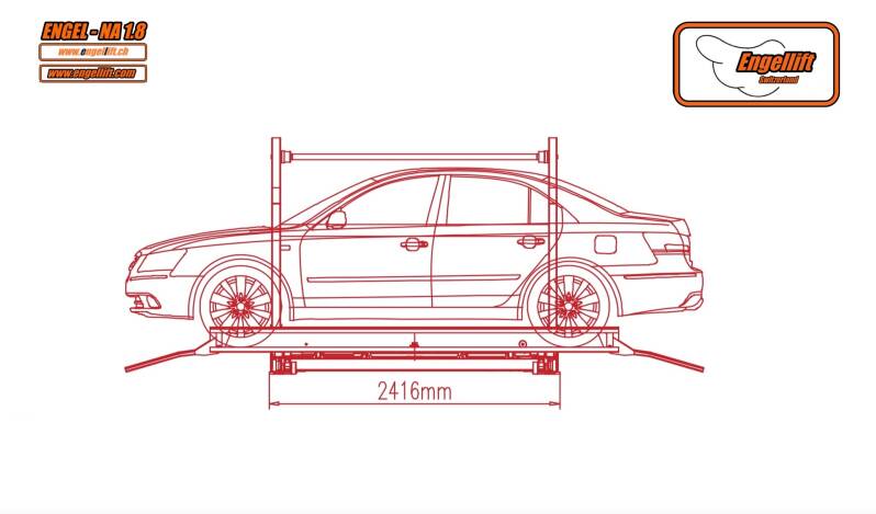 ENGEL-NA1.8 ;  Voll-Automatische Parkhebebühne  (Tiefparkgaragen)-Z3