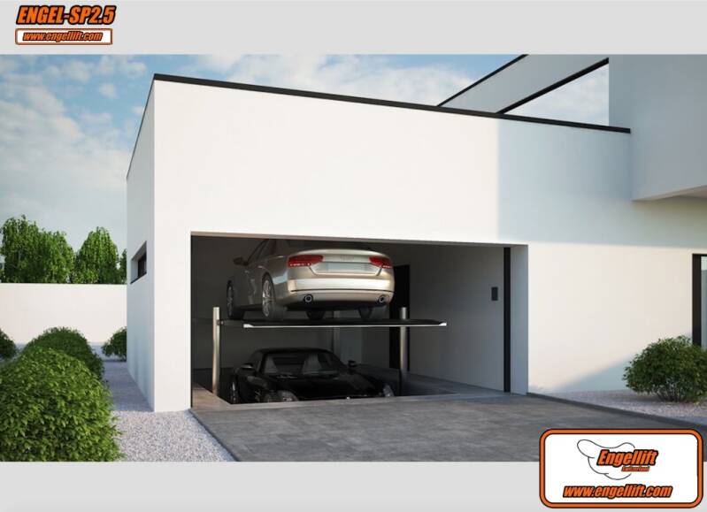 ENGEL-SP2.5;  4-SÄULEN PARKHEBEBÜHNE (5.000KG.), -2